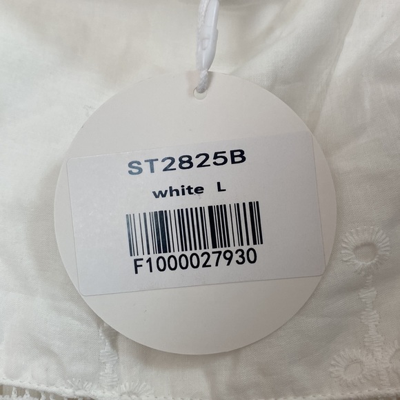 Fortunate One Long White Dress size Large - Picture 4 of 5